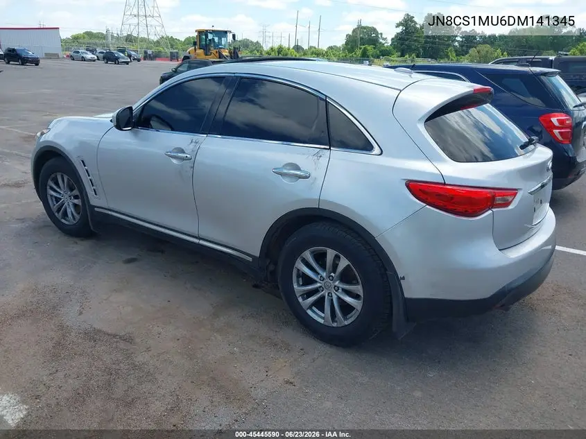 2013 Infiniti Fx37 VIN: JN8CS1MU6DM141345 Lot: 45445590