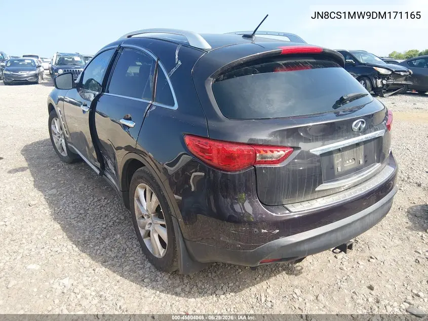 2013 Infiniti Fx37 VIN: JN8CS1MW9DM171165 Lot: 45504046