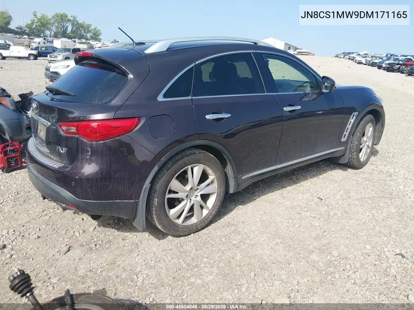 2013 Infiniti Fx37 VIN: JN8CS1MW9DM171165 Lot: 45504046