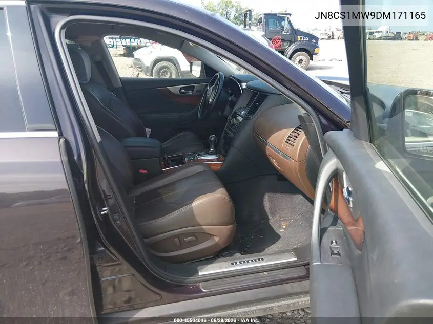 2013 Infiniti Fx37 VIN: JN8CS1MW9DM171165 Lot: 45504046