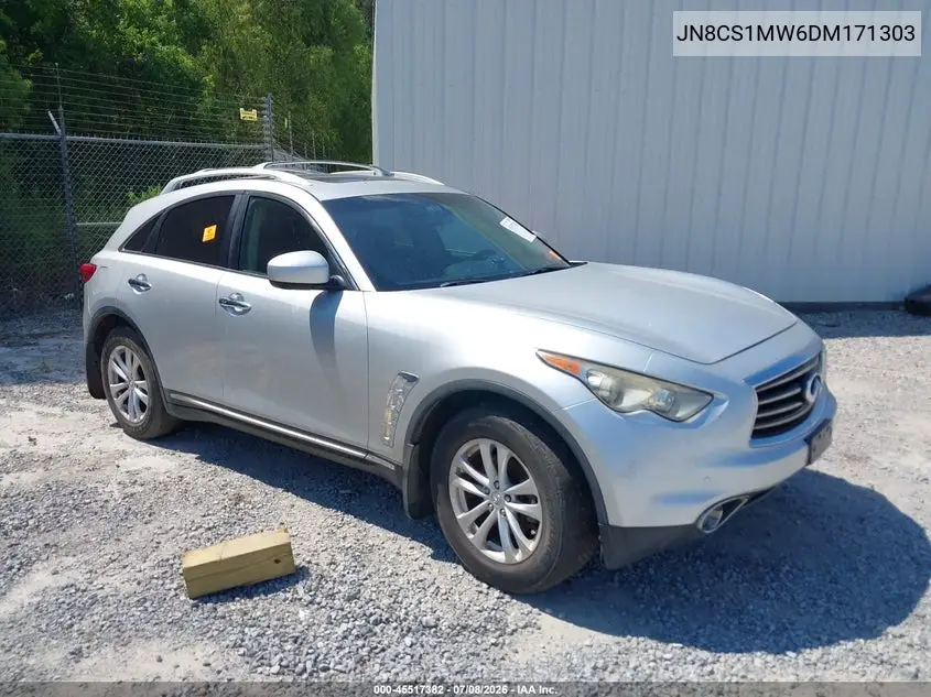 2013 Infiniti Fx37 VIN: JN8CS1MW6DM171303 Lot: 45517382
