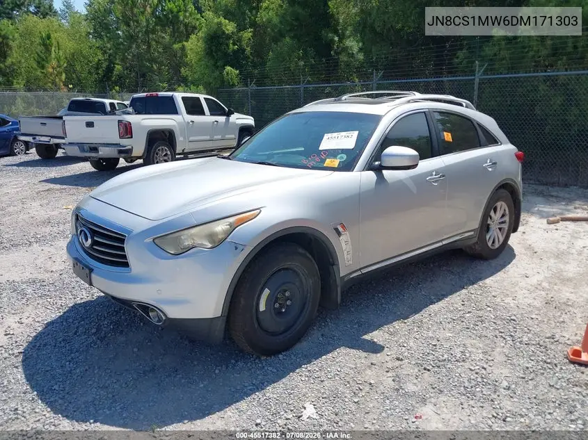 2013 Infiniti Fx37 VIN: JN8CS1MW6DM171303 Lot: 45517382