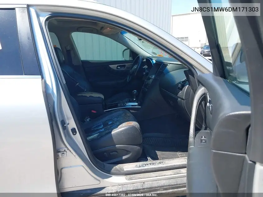 2013 Infiniti Fx37 VIN: JN8CS1MW6DM171303 Lot: 45517382