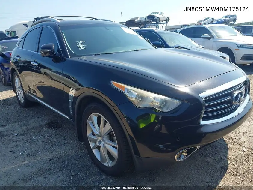 2013 Infiniti Fx37 VIN: JN8CS1MW4DM175124 Lot: 45547781