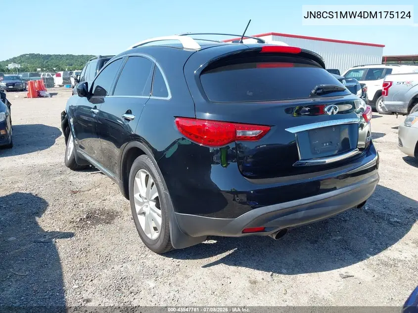 2013 Infiniti Fx37 VIN: JN8CS1MW4DM175124 Lot: 45547781