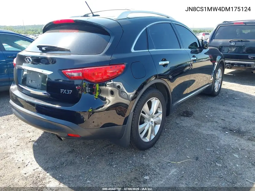 2013 Infiniti Fx37 VIN: JN8CS1MW4DM175124 Lot: 45547781