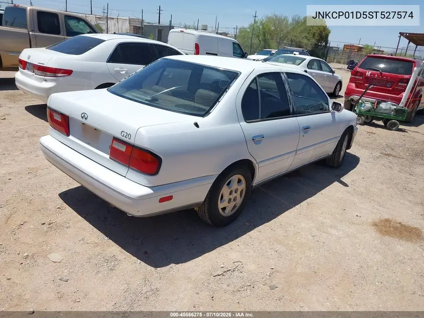 1995 Infiniti G20 VIN: JNKCP01D5ST527574 Lot: 45566275