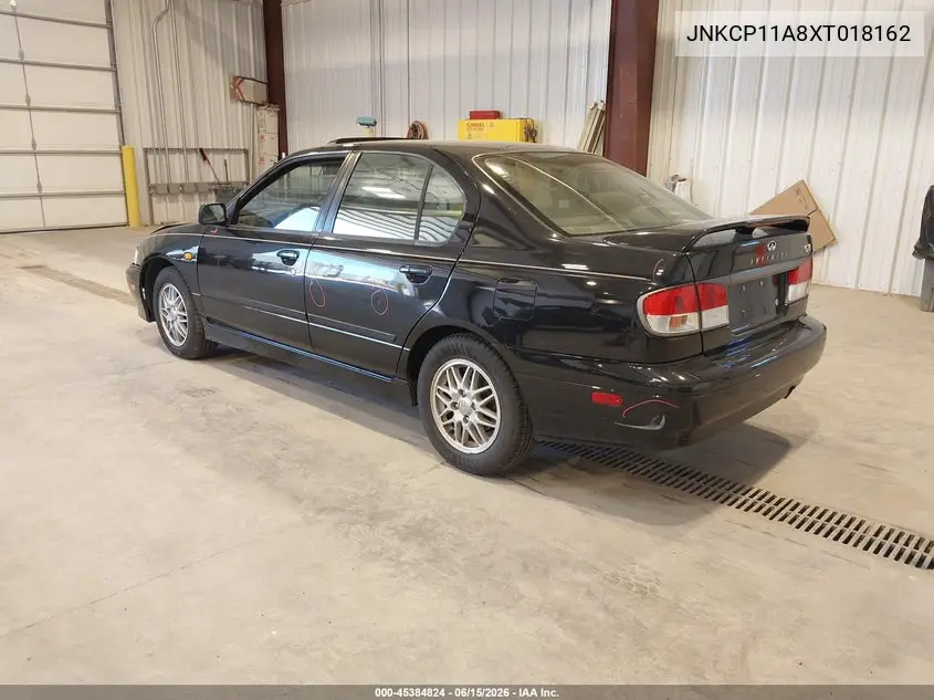 1999 Infiniti G20 Standard/Touring VIN: JNKCP11A8XT018162 Lot: 45384824