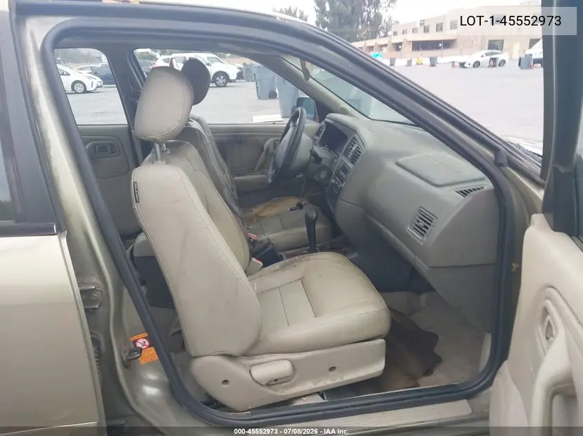 2001 Infiniti G20 VIN: JNKCP11A01T400399 Lot: 45552973