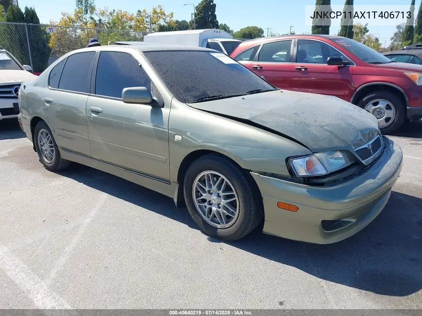 2001 Infiniti G20 Luxury VIN: JNKCP11AX1T406713 Lot: 45640219