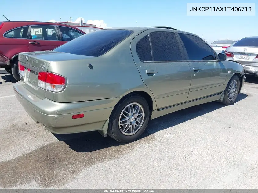 2001 Infiniti G20 Luxury VIN: JNKCP11AX1T406713 Lot: 45640219
