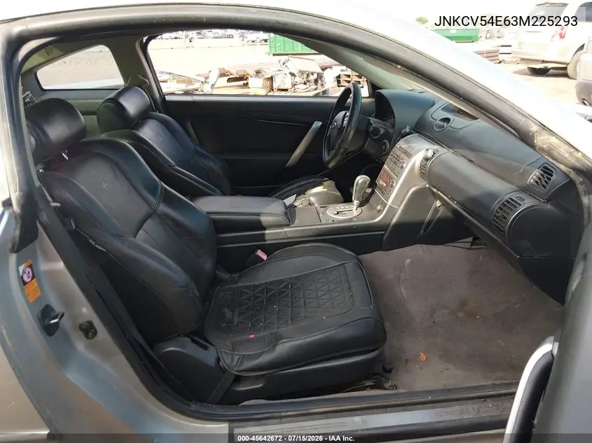2003 Infiniti G35 Base W/Leather VIN: JNKCV54E63M225293 Lot: 45642672