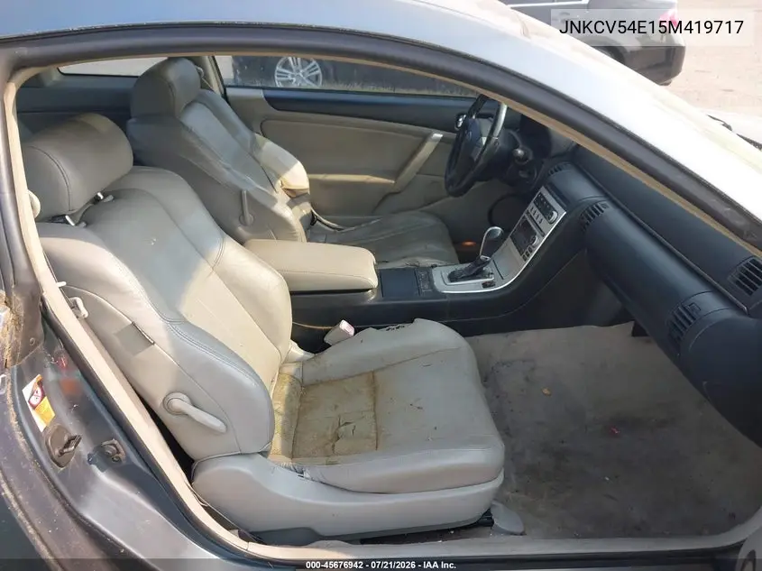 2005 Infiniti G35 VIN: JNKCV54E15M419717 Lot: 45676942