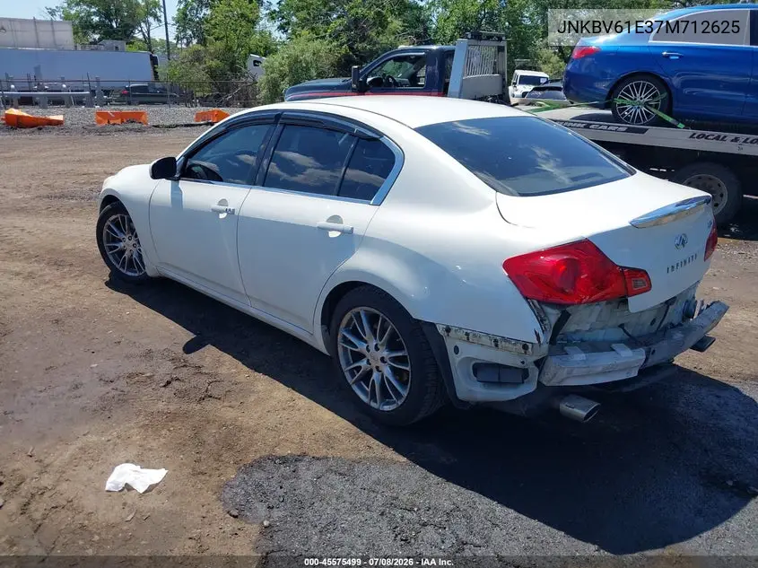 2007 Infiniti G35 Journey VIN: JNKBV61E37M712625 Lot: 45575499