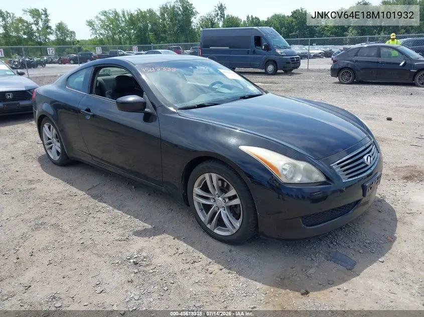 2008 Infiniti G37 Journey VIN: JNKCV64E18M101932 Lot: 45618338