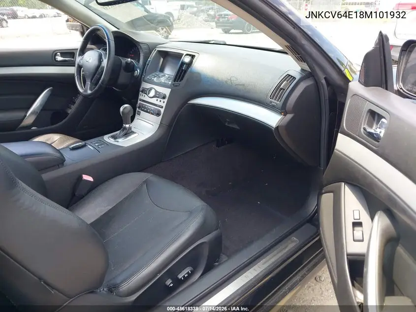 2008 Infiniti G37 Journey VIN: JNKCV64E18M101932 Lot: 45618338
