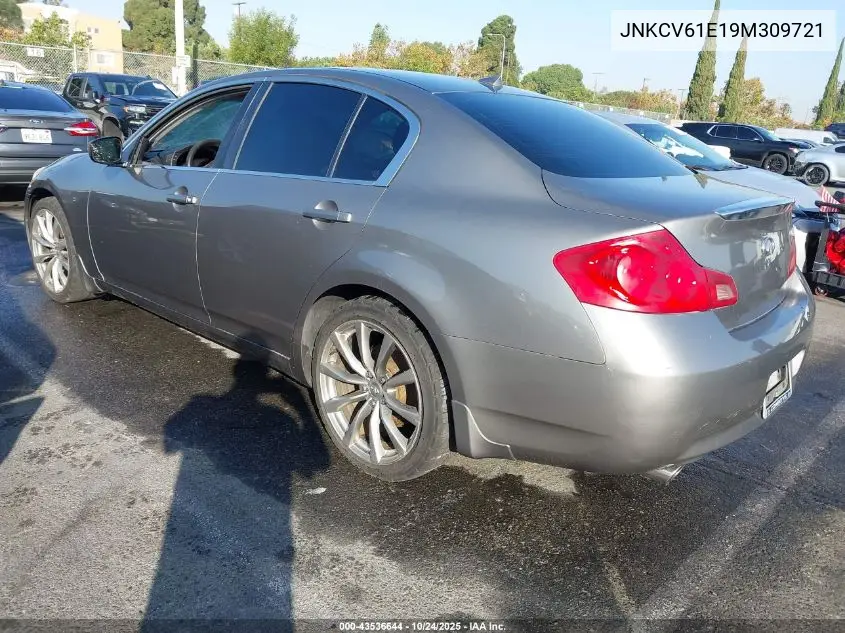 JNKCV61E19M309721 2009 Infiniti G37 Journey