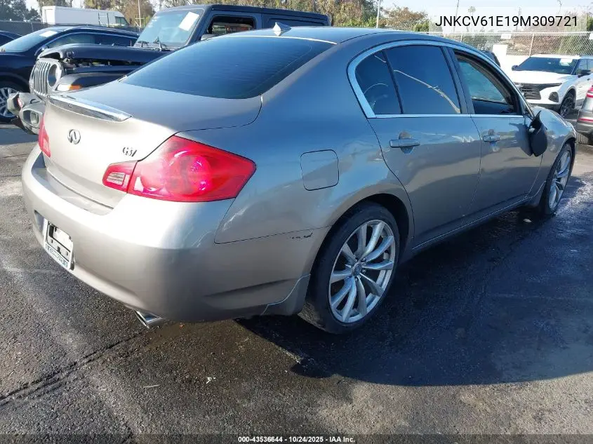 JNKCV61E19M309721 2009 Infiniti G37 Journey