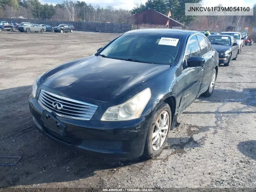 JNKCV61F39M054160 2009 Infiniti G37X
