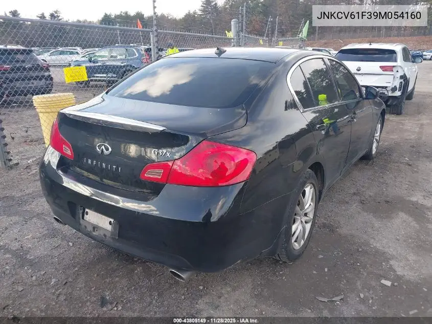 JNKCV61F39M054160 2009 Infiniti G37X