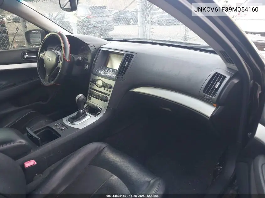 JNKCV61F39M054160 2009 Infiniti G37X