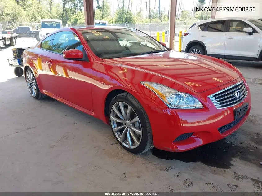 2009 Infiniti G37 Sport VIN: JNKCV64E79M600350 Lot: 45584368
