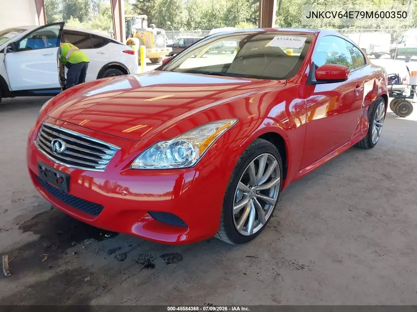 2009 Infiniti G37 Sport VIN: JNKCV64E79M600350 Lot: 45584368