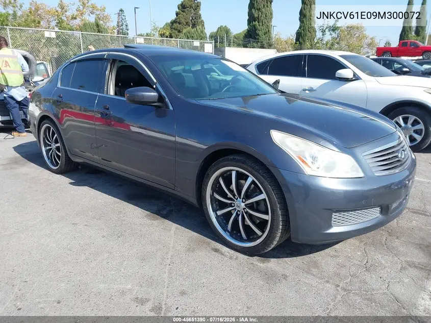 2009 Infiniti G37 Journey VIN: JNKCV61E09M300072 Lot: 45651390