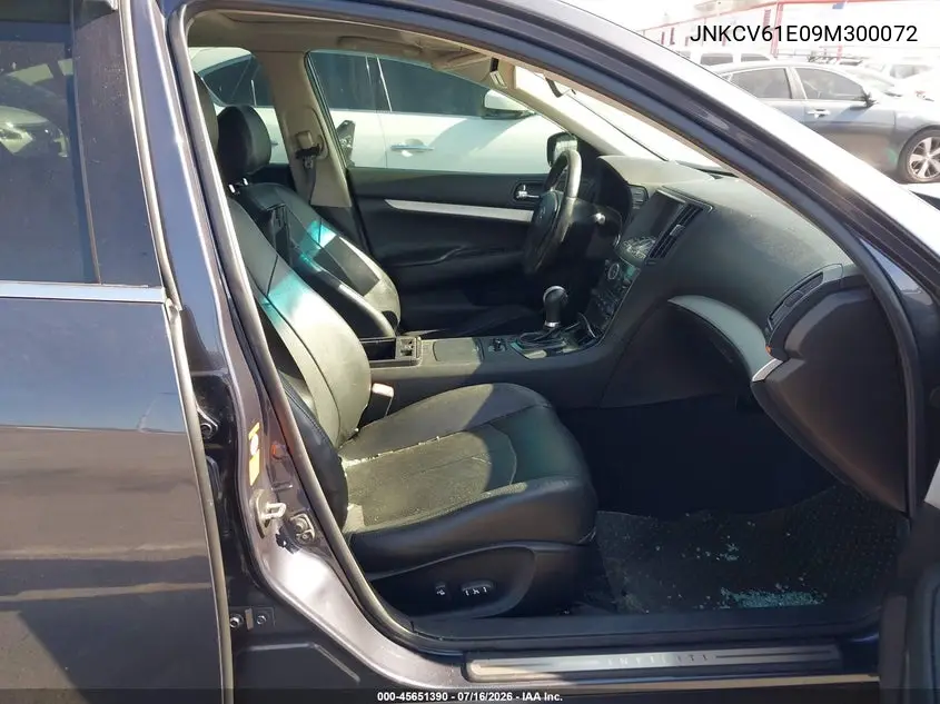 2009 Infiniti G37 Journey VIN: JNKCV61E09M300072 Lot: 45651390