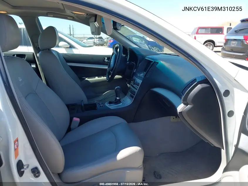 2009 Infiniti G37 Journey VIN: JNKCV61E39M310255 Lot: 45651956