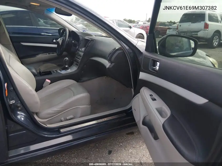 2009 Infiniti G37 Journey VIN: JNKCV61E69M307382 Lot: 45656589