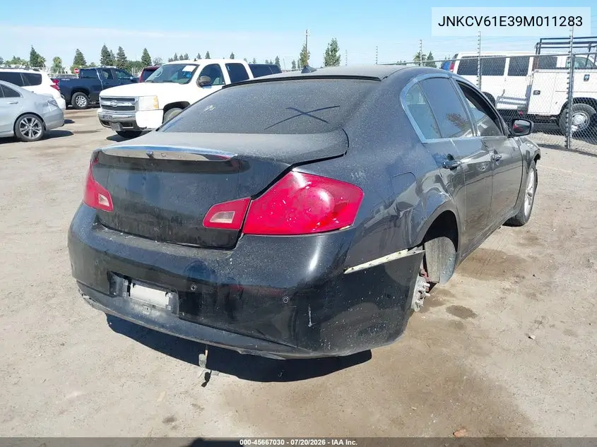2009 Infiniti G37 Journey VIN: JNKCV61E39M011283 Lot: 45667030