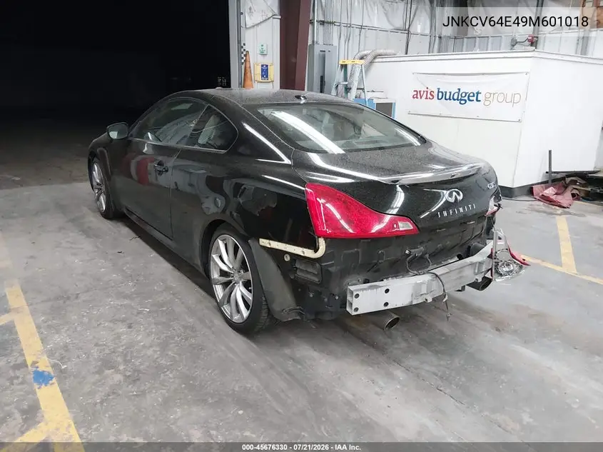 2009 Infiniti G37 Journey VIN: JNKCV64E49M601018 Lot: 45676330