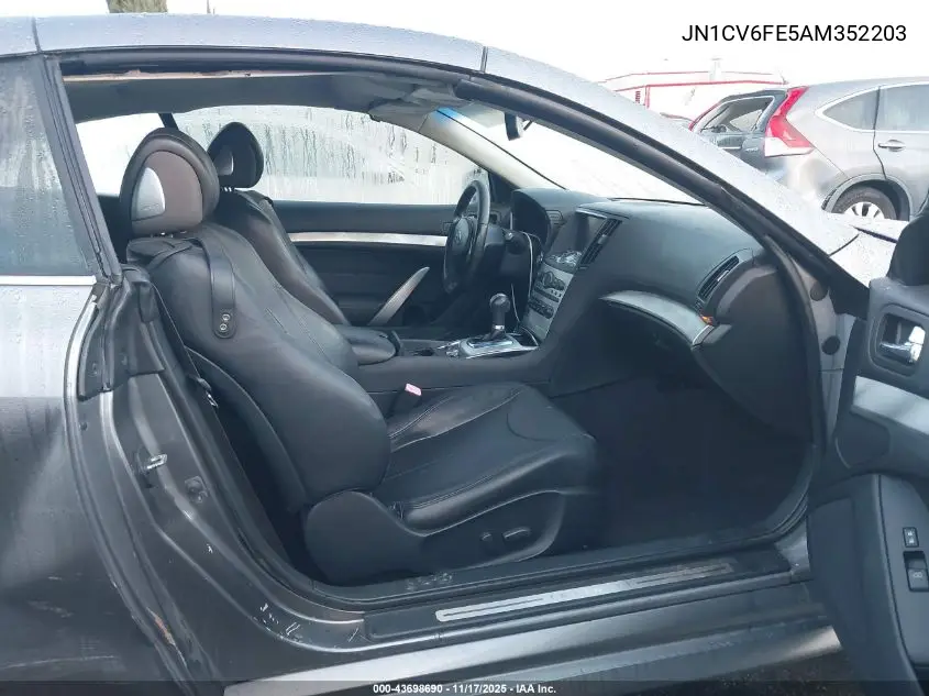 JN1CV6FE5AM352203 2010 Infiniti G37