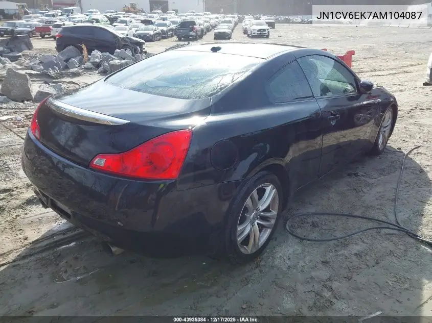 JN1CV6EK7AM104087 2010 Infiniti G37