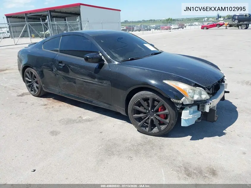 2010 Infiniti G37 Journey VIN: JN1CV6EKXAM102995 Lot: 45608533