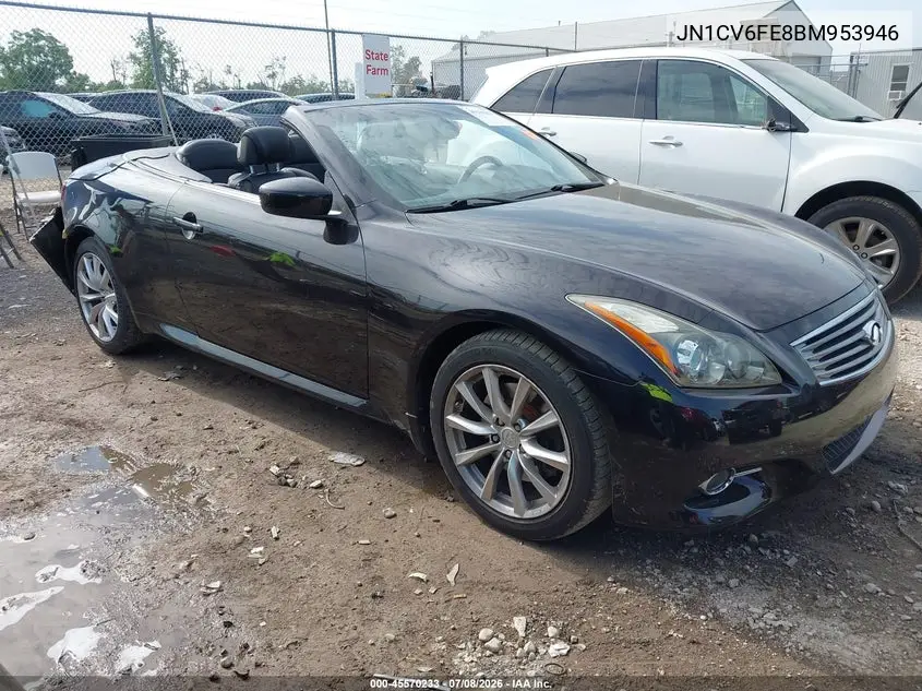 2011 Infiniti G37 VIN: JN1CV6FE8BM953946 Lot: 45570233