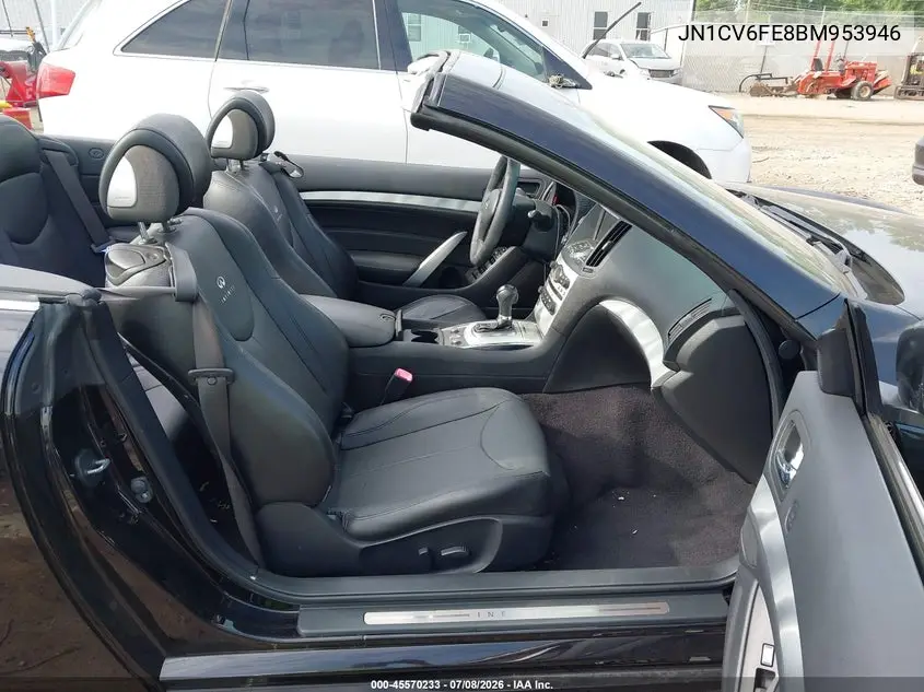 2011 Infiniti G37 VIN: JN1CV6FE8BM953946 Lot: 45570233