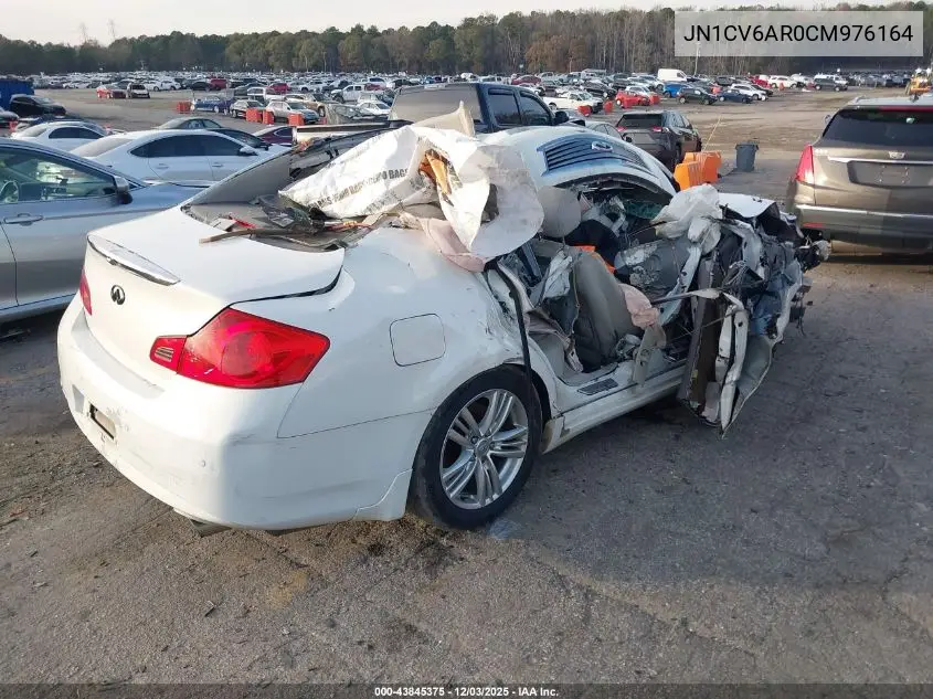 JN1CV6AR0CM976164 2012 Infiniti G37X