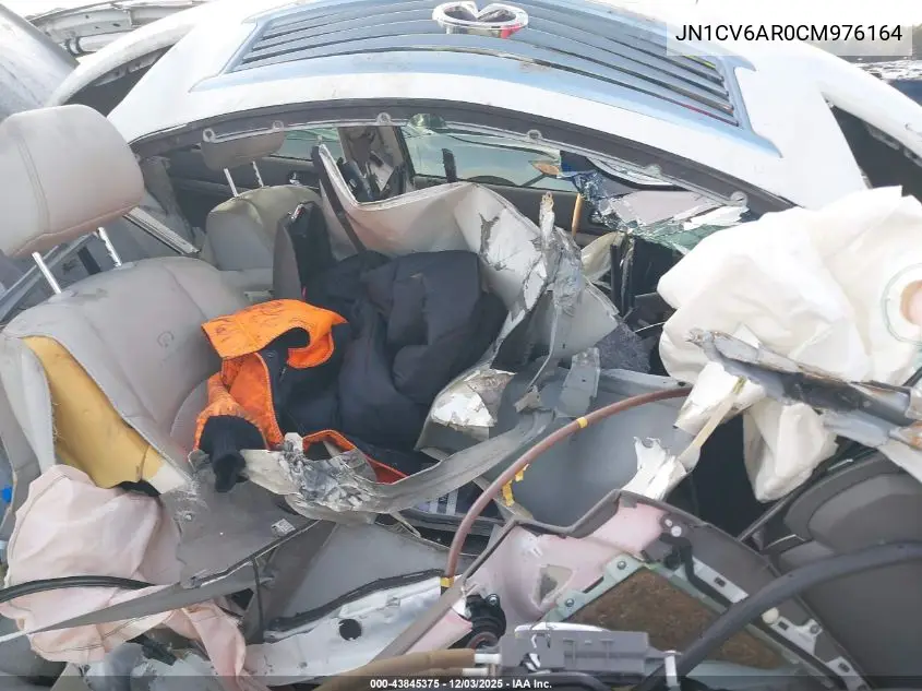 JN1CV6AR0CM976164 2012 Infiniti G37X
