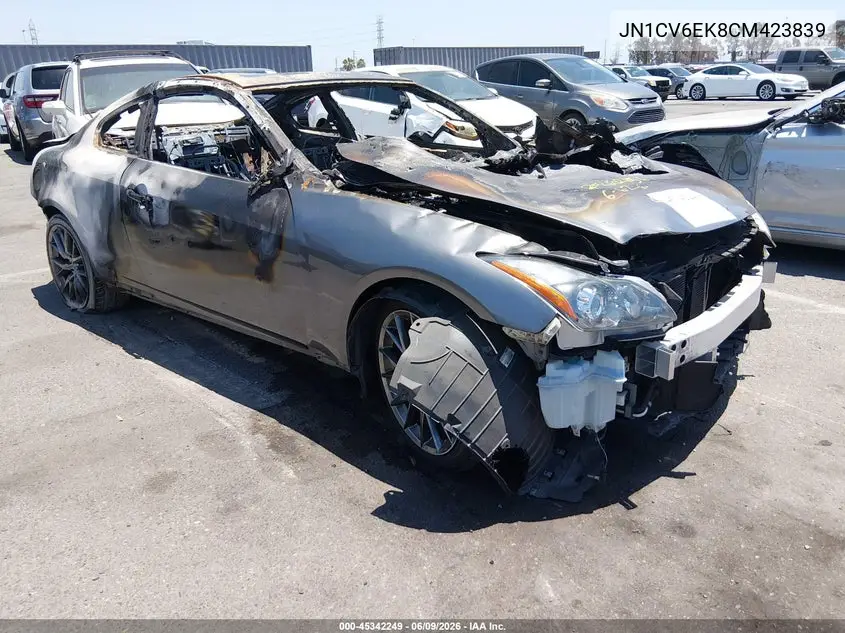 2012 Infiniti G37 Ipl VIN: JN1CV6EK8CM423839 Lot: 45342249