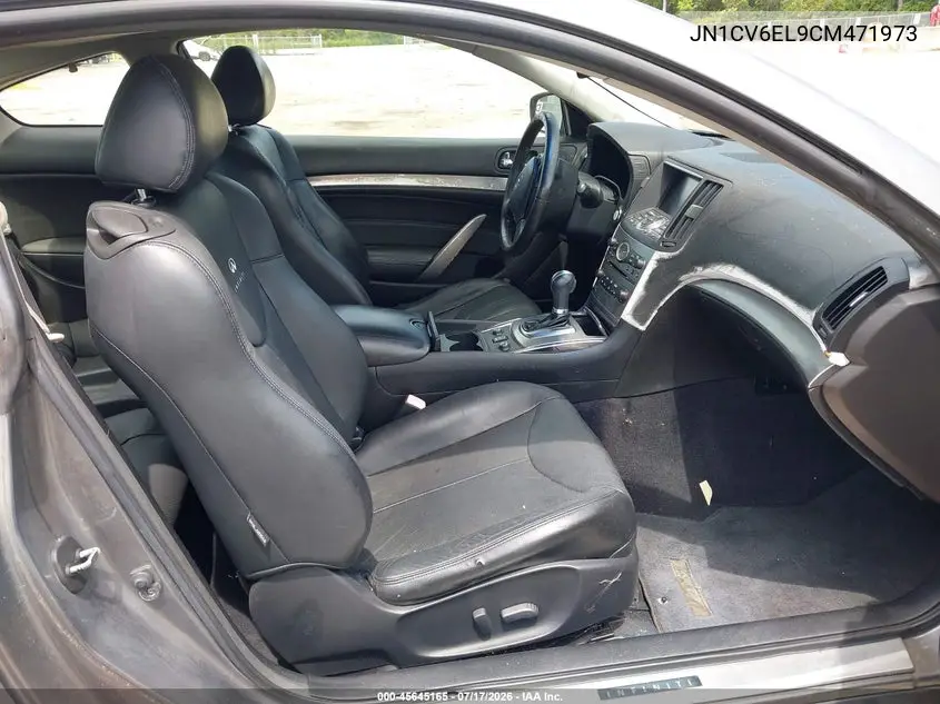 2012 Infiniti G37X VIN: JN1CV6EL9CM471973 Lot: 45645165