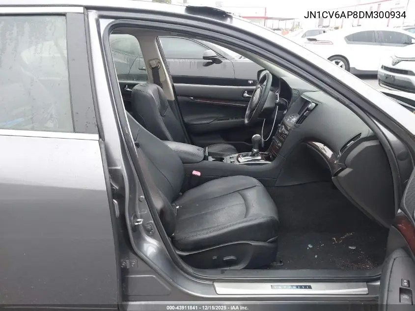 JN1CV6AP8DM300934 2013 Infiniti G37 Journey