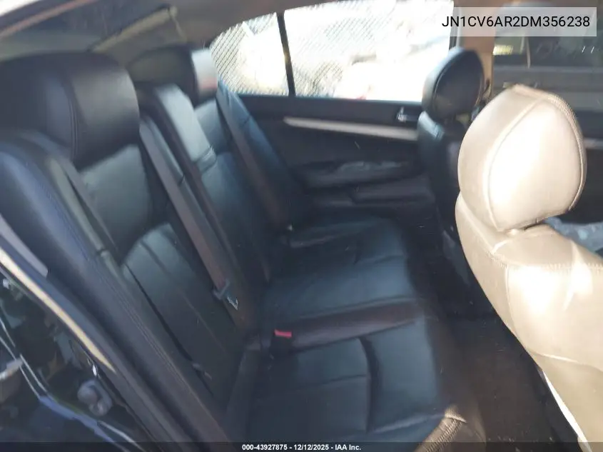 JN1CV6AR2DM356238 2013 Infiniti G37X