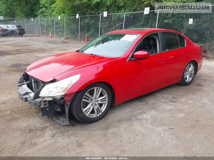 JN1CV6AR8DM352338 2013 Infiniti G37X