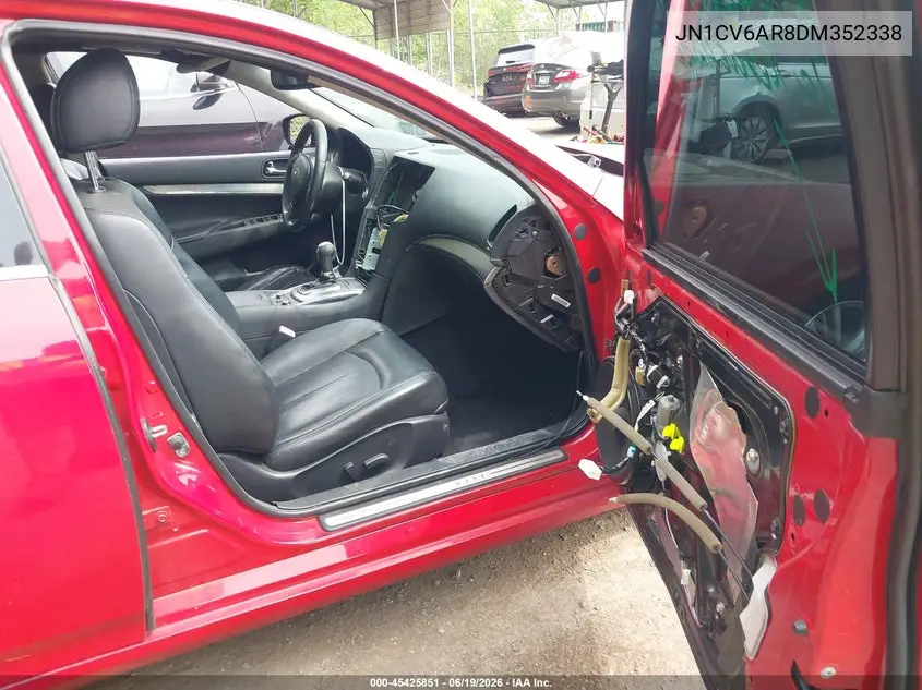 JN1CV6AR8DM352338 2013 Infiniti G37X