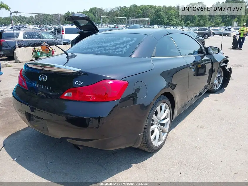 2013 Infiniti G37 VIN: JN1CV6FE1DM771797 Lot: 45509519
