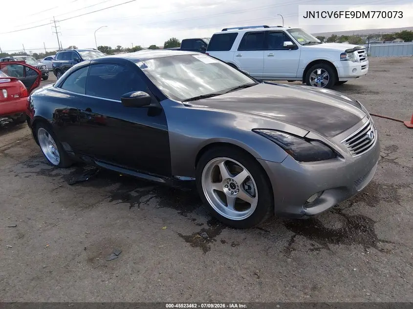 2013 Infiniti G37 VIN: JN1CV6FE9DM770073 Lot: 45523462