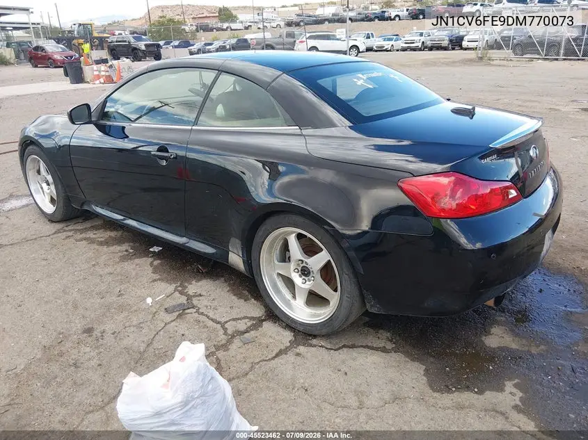 2013 Infiniti G37 VIN: JN1CV6FE9DM770073 Lot: 45523462