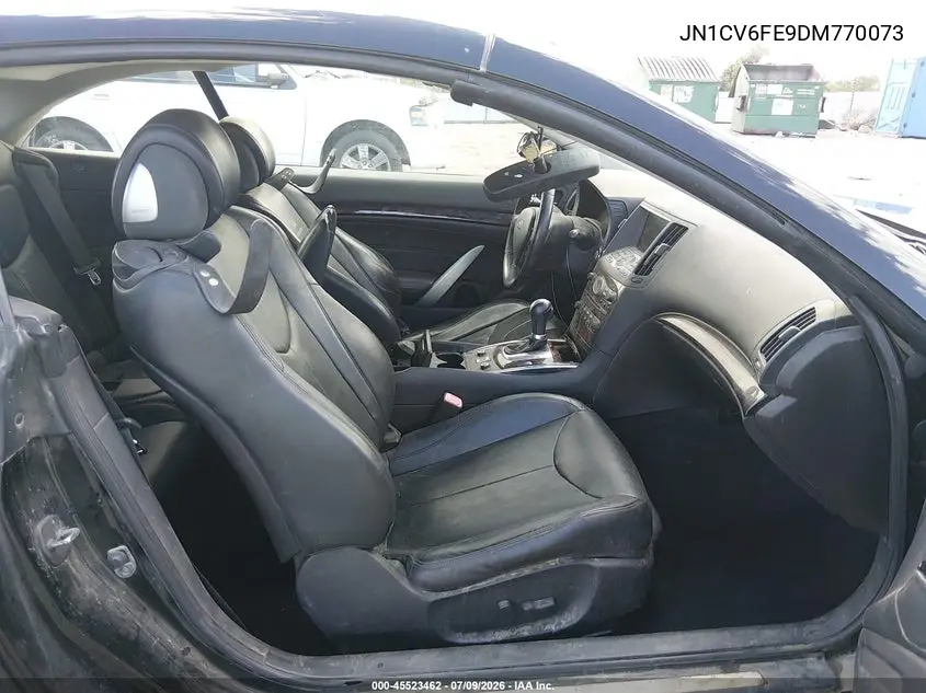 2013 Infiniti G37 VIN: JN1CV6FE9DM770073 Lot: 45523462